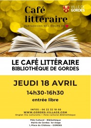 Café littéraire -  bibliothèque